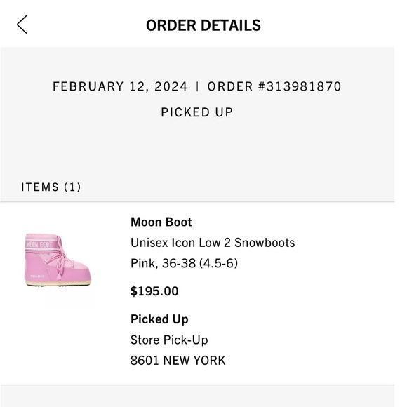 Moon Boot Icon Low 2 Snowboots in Pink - Picture 7 of 7